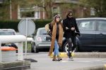 Den Haag  29 oktober 2018
Waylon en zijn zwangere vriendin Bibi Breijman gaan op controle in het Bronovo ziekenhorsche Panamera Turbo naartoe.