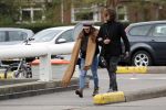 Den Haag  29 oktober 2018
Waylon en zijn zwangere vriendin Bibi Breijman gaan op controle in het Bronovo ziekenhorsche Panamera Turbo naartoe.
