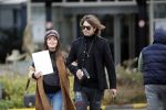 Den Haag  29 oktober 2018
Waylon en zijn zwangere vriendin Bibi Breijman gaan op controle in het Bronovo ziekenhorsche Panamera Turbo naartoe.