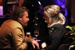 Amsterdam  29 november 2018
Wesly Bronkhorst betrapt met zijn nieuwe vriendin in een bruin cafe in Amsterdam.