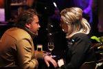 Amsterdam  29 november 2018
Wesly Bronkhorst betrapt met zijn nieuwe vriendin in een bruin cafe in Amsterdam.