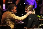 Amsterdam  29 november 2018
Wesly Bronkhorst betrapt met zijn nieuwe vriendin in een bruin cafe in Amsterdam.