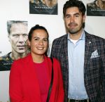 Amsterdam 2 december 2019
Boep presentatie Marco v Basten in de stadsschouwburg van Amsterdam.
Aletha Leidelmeijer en partner Steven Victoor