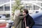 Schiphol 29 november 2019
Andre Hazes en zijn neef/vriend Djarno Hofland arriveren op schiphol nadat ze samen in New York NY zijn geweest. Bridget Maasland haalt hem op met de BMW X6 van Andre. Ze stond buiten te wachten