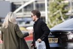 Schiphol 29 november 2019
Andre Hazes en zijn neef/vriend Djarno Hofland arriveren op schiphol nadat ze samen in New York NY zijn geweest. Bridget Maasland haalt hem op met de BMW X6 van Andre. Ze stond buiten te wachten