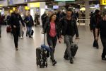 Schiphol 29 november 2019
Fajah Lourens gaat met haar nieuwe vriend Daan op vakantie naar Portugal