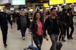 Schiphol 29 november 2019
Fajah Lourens gaat met haar nieuwe vriend Daan op vakantie naar Portugal