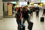 Schiphol 29 november 2019
Fajah Lourens gaat met haar nieuwe vriend Daan op vakantie naar Portugal