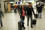 Schiphol 29 november 2019
Fajah Lourens gaat met haar nieuwe vriend Daan op vakantie naar Portugal