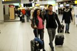 Schiphol 29 november 2019
Fajah Lourens gaat met haar nieuwe vriend Daan op vakantie naar Portugal