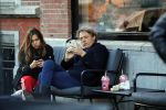 Amsterdam 30 november 2019
Fokke de Jong ( eigenaar Suit supply) met zijn dochter op terras