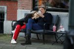 Amsterdam 30 november 2019
Fokke de Jong ( eigenaar Suit supply) met zijn dochter op terras