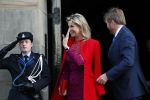 Amsterdam 4 december 2019
Prins Claus prijzen in het paleis op de dam. Aanwezig Koning Willem Alexander Koningin Maxima Prinses Beatrix Prinses Mabel Prinses laurentien en Prins Constantijn.