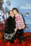 Amsterdam 16 november 2019
Premiere Frozen 2 in Tuschinski. Nicolette Kluijver kwam met haar dochter