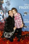 Amsterdam 16 november 2019
Premiere Frozen 2 in Tuschinski. Nicolette Kluijver kwam met haar dochter