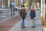 Schiedam 24 november 2019
Peter Faber op straat in Schiedam.