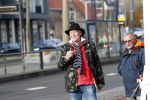 Schiedam 24 november 2019
Peter Faber op straat in Schiedam.