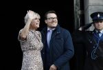 Amsterdam 4 december 2019
Prins Claus prijzen in het paleis op de dam. Aanwezig Koning Willem Alexander Koningin Maxima Prinses Beatrix Prinses Mabel Prinses laurentien en Prins Constantijn.