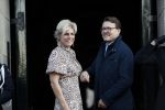 Amsterdam 4 december 2019
Prins Claus prijzen in het paleis op de dam. Aanwezig Koning Willem Alexander Koningin Maxima Prinses Beatrix Prinses Mabel Prinses laurentien en Prins Constantijn.