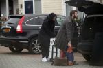 Vinkeveen 15 november 2019
Roxeanne Hazes en Erik Zwennes vertrekken bij hun huis.