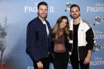 Amsterdam 16 november 2019
Premiere Frozen 2 in Tuschinski. Rutger Vink met partner en Dionne Slagter