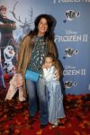 Amsterdam 16 november 2019
Premiere Frozen 2 in Tuschinski. Tanja Bamberger met kleindochter