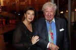 Schiedam 24 november 2019
Premiere show Gerard Cox in theater van Schiedam . Willibrord Frequin met zijn vriendin