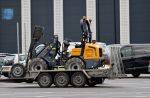 Amsterdam 20 november 2020
Aanbouw nieuwe Big Brother huis op de parkeerplaats bij endemol naast de Amsterdam Arena.