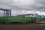 Amsterdam 20 november 2020
Aanbouw nieuwe Big Brother huis op de parkeerplaats bij endemol naast de Amsterdam Arena.