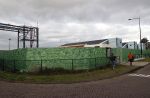 Amsterdam 20 november 2020
Aanbouw nieuwe Big Brother huis op de parkeerplaats bij endemol naast de Amsterdam Arena.