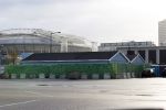 Amsterdam 20 november 2020
Aanbouw nieuwe Big Brother huis op de parkeerplaats bij endemol naast de Amsterdam Arena.