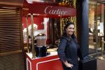 Amsterdam 12 december 2020
De cartier winkel op de pc hooftstraat in kerstsfeer