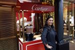 Amsterdam 12 december 2020
De cartier winkel op de pc hooftstraat in kerstsfeer