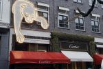 Amsterdam 12 december 2020
De cartier winkel op de pc hooftstraat in kerstsfeer
