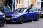 Amsterdam 5 december 2020
Dennis Rugebregt met BMW M5  in Amsterdam zuid.