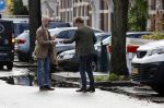 Den Haag Schiphol en Hilversum
Frank Jansen en zijn partneer Rogier Smit rijden van hun huis in Den Haag naar RTL in Hilversum waar ze een gesprek hebben met Peter v d Vorst van RTL