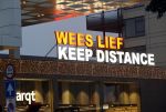 Amsterdam 30 november 2020
Wees lief Keep distance bij gelderlandplein