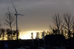 Houten 1 december 2020
ondergaande zon