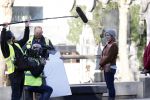 Amsterdam 18 november 2020
Opnames met ilse Warringa op het Rembrandtplein. Menno Kohler doet produktie . Zijn vrouw en zoontje komen even kijken .