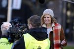 Amsterdam 18 november 2020
Opnames met ilse Warringa op het Rembrandtplein. Menno Kohler doet produktie . Zijn vrouw en zoontje komen even kijken .