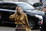 Amsterdam 23 november 2020
Koningin Maxima ( met mondkapje) komt aan bij de uitreiking van de prins Bernhard cultuurprijs