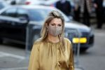 Amsterdam 23 november 2020
Koningin Maxima ( met mondkapje) komt aan bij de uitreiking van de prins Bernhard cultuurprijs