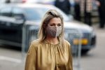 Amsterdam 23 november 2020
Koningin Maxima ( met mondkapje) komt aan bij de uitreiking van de prins Bernhard cultuurprijs