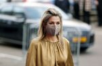 Amsterdam 23 november 2020
Koningin Maxima ( met mondkapje) komt aan bij de uitreiking van de prins Bernhard cultuurprijs