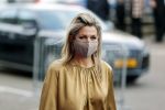 Amsterdam 23 november 2020
Koningin Maxima ( met mondkapje) komt aan bij de uitreiking van de prins Bernhard cultuurprijs