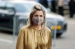 Amsterdam 23 november 2020
Koningin Maxima ( met mondkapje) komt aan bij de uitreiking van de prins Bernhard cultuurprijs