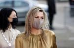 Amsterdam 23 november 2020
Koningin Maxima ( met mondkapje) komt aan bij de uitreiking van de prins Bernhard cultuurprijs