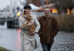 Ouderkerk aan de Amstel 11 december 2020
Nicolette Kluijver met haar man en hun nieuwe puppy.