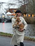 Ouderkerk aan de Amstel 11 december 2020
Nicolette Kluijver met haar man en hun nieuwe puppy.
