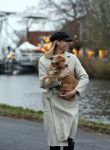 Ouderkerk aan de Amstel 11 december 2020
Nicolette Kluijver met haar man en hun nieuwe puppy.